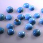 Turquoise  manmade loose Stone 1 Pieces 5 x 5 mm Round multi cabochon Gemstone