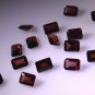 Garnet loose Stone 1 Pieces 5 x 7 mm Emerald cut Red faceted Gemstone