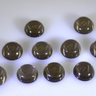 Smoky Quartz loose Stone 1 Pieces 12 x 12 mm Round Brown cabochon Gemstone