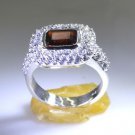 artistic Silver Fashion Women Jewelry Gems Ring SRTMP7-11