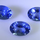 synthetic cubic zirconia Blue shappire cz loose gemstones 1 Pieces 10 x 14 mm Ov