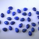 Lapis Lazuli loose Stone 1 Pieces 5 x 7 mm Pear Blue cabochon Gemstone