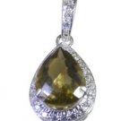 beaming Silver Fashion Women Jewelry Gems Pendant SPTMP-1