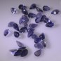 iolite loose Stone 1 Pieces 4 x 6 mm Pear Blue faceted Gemstone