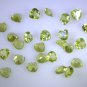 peridote loose Stone 1 Pieces 6 x 6 mm Trillion Green faceted Gemstone