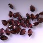 Garnet loose Stone 1 Pieces 4 x 6 mm Pear Red faceted Gemstone