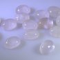 Rose Quartz loose Stone 1 Pieces 6 x 8 mm Oval Pink cabochon Gemstone