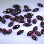 Garnet loose Stone 1 Pieces 4 x 8 mm Marquise Red cabochon Gemstone