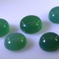 Green onyx loose Stone 1 Pieces 11 x 11 mm Round Green cabochon Gemstone