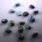 Turquoise loose Stone 1 Pieces 6 x 8 mm Oval multi cabochon Gemstone