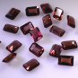 Garnet loose Stone 1 Pieces 4 x 6 mm Emerald cut Red faceted Gemstone