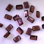 Garnet loose Stone 1 Pieces 4 x 6 mm Emerald cut Red faceted Gemstone