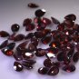 Garnet loose Stone 1 Pieces 5 x 8 mm Pear Red faceted Gemstone