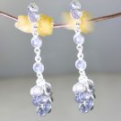 expensive Silver Fashion Women Jewelry Gems Earring SETEMP-78