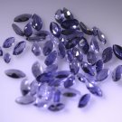 iolite loose Stone 1 Pieces 3 x 6 mm Marquise Blue faceted Gemstone