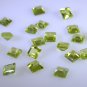 peridote loose Stone 1 Pieces 4 x 4 mm Round Green faceted Gemstone