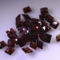Garnet loose Stone 1 Pieces 3 x 3 mm Princess Red faceted Gemstone