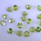 peridote loose Stone 1 Pieces 5 x 5 mm Trillion Green faceted Gemstone