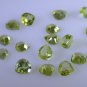 peridote loose Stone 1 Pieces 5 x 5 mm Trillion Green faceted Gemstone