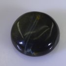 Tiger Eye loose Stone 1 Pieces 18 x 18 mm Round Black cabochon Gemstone