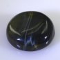 Tiger Eye loose Stone 1 Pieces 18 x 18 mm Round Black cabochon Gemstone