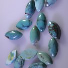 Turquoise loose Stone 1 Pieces 4 x 8 mm Marquise multi cabochon Gemstone