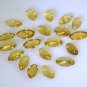 Citrine loose Stone 1 Pieces 5 x 10 mm Marquise Yellow cabochon Gemstone