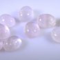 Rose Quartz loose Stone 1 Pieces 8 x 10 mm Oval Pink cabochon Gemstone