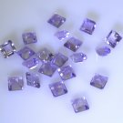Amethyst loose Stone 1 Pieces 5 x 5 mm Princess Purple faceted Gemstone
