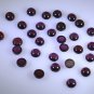 Garnet loose Stone 1 Pieces 4 x 4 mm Round Red cabochon Gemstone