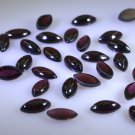Garnet loose Stone 1 Pieces 5 x 10 mm Marquise Red cabochon Gemstone