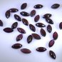 Garnet loose Stone 1 Pieces 5 x 10 mm Marquise Red cabochon Gemstone