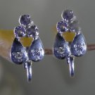 attractive Silver Fashion Women Jewelry Gems Earring SETEMP-68