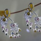 lovely Silver Fashion Women Jewelry Gems Earring SETEMP-90