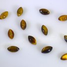 Tiger Eye loose Stone 1 Pieces 4 x 8 mm Marquise Brown cabochon Gemstone