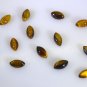 Tiger Eye loose Stone 1 Pieces 4 x 8 mm Marquise Brown cabochon Gemstone