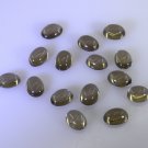 Smoky Quartz loose Stone 1 Pieces 5 x 7 mm Oval Brown cabochon Gemstone