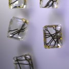 synthetic cubic zirconia Rutile Quartz cz loose Stone 1 Pieces 8 x 10 mm Emerald