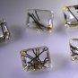 synthetic cubic zirconia Rutile Quartz cz loose Stone 1 Pieces 8 x 10 mm Emerald