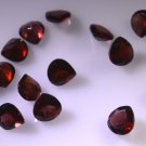 Garnet loose Stone 1 Pieces 6 x 6 mm Trillion Red faceted Gemstone