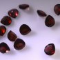 Garnet loose Stone 1 Pieces 6 x 6 mm Trillion Red faceted Gemstone