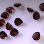 Garnet loose Stone 1 Pieces 6 x 6 mm Trillion Red faceted Gemstone