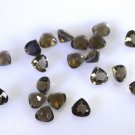 Smoky Quartz loose Stone 1 Pieces 4 x 4 mm Trillion Brown faceted Gemstone