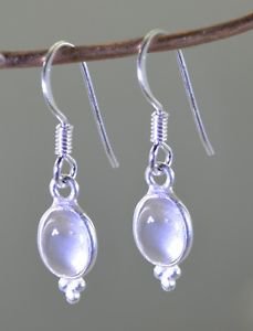 can't miss it Silver Fashion Women Jewelry Gems Earring SETEMP-56