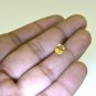 Citrine loose Stone 1 Pieces 6 x 8 mm Round Yellow faceted Gemstone