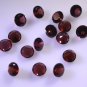Garnet loose Stone 1 Pieces 6 x 6 mm Round Red faceted Gemstone