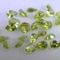 peridote loose Stone 1 Pieces 4 x 6 mm Pear Green faceted Gemstone
