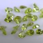 peridote loose Stone 1 Pieces 4 x 6 mm Pear Green faceted Gemstone