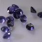 iolite loose Stone 1 Pieces 5 x 5 mm Round Blue faceted Gemstone