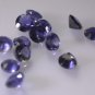 iolite loose Stone 1 Pieces 5 x 5 mm Round Blue faceted Gemstone